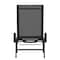 Flash Furniture Black/Black Adjustable Chaise Lounge with Arms JJ-LC323-BLK-BLK-GG - alternate 10